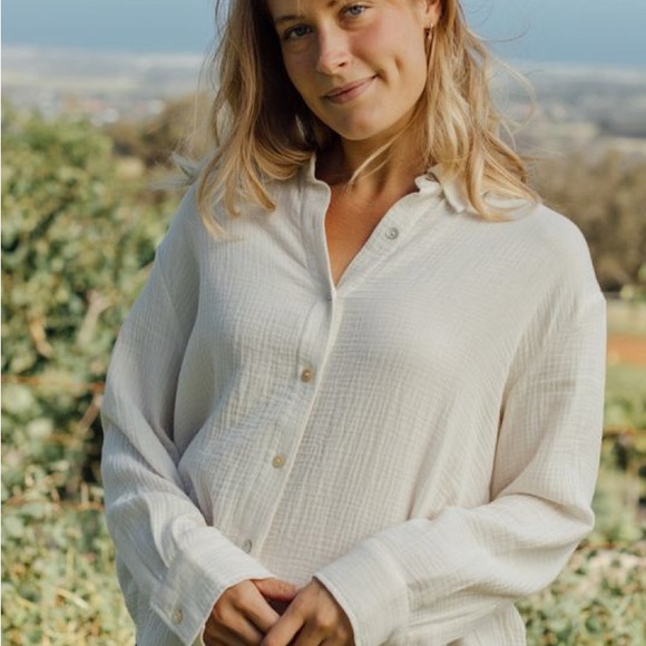 Neuflora Tops - Neuflora Naples Button Down | Small